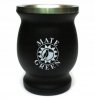 Tykwa Matero Termo Mate Green Yerba GAUCHO Black